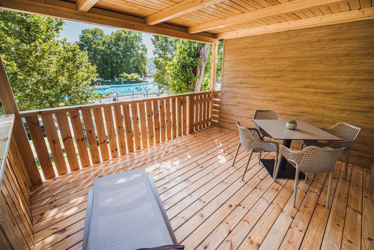 Premium Mobile Tree House With Thermal Riviera Tickets 카테즈 옵 사비 외부 사진